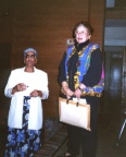 Dr. Carolyn Dorsey & Edith Washington Johnson